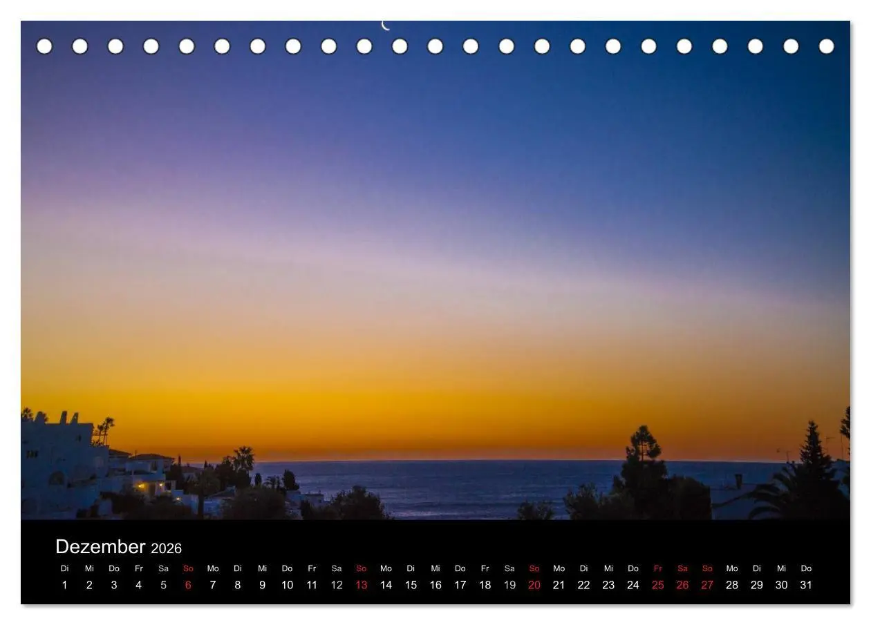 Bild: 9783516156713 | Andalusien (Tischkalender 2026 DIN A5 quer), CALVENDO Monatskalender