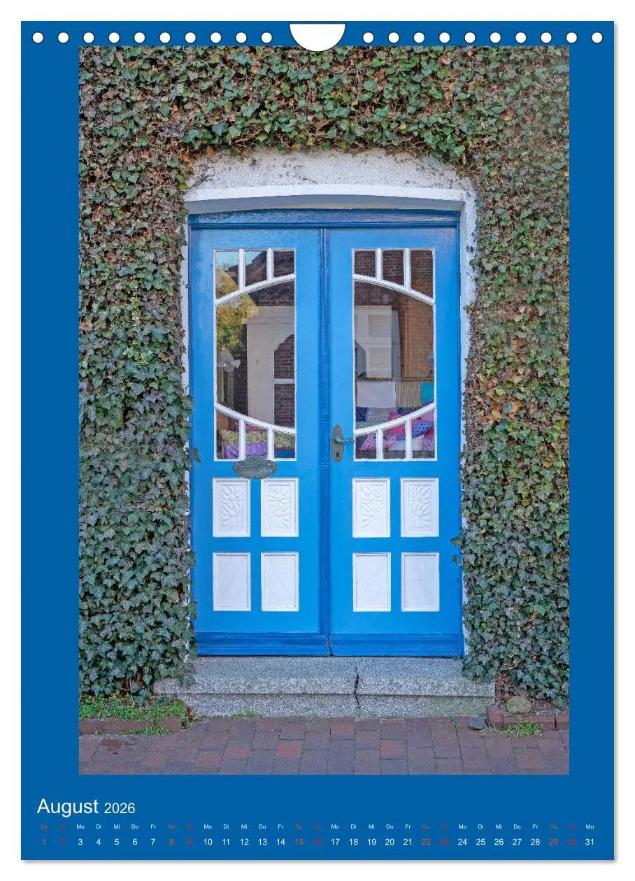 Bild: 9783516396713 | Türen auf Föhr (Wandkalender 2026 DIN A4 hoch), CALVENDO...
