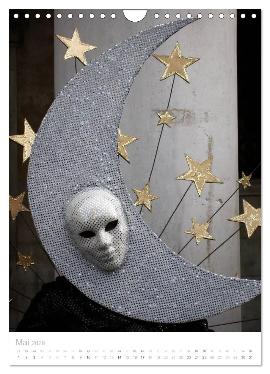 Bild: 9783516466713 | Masken der Sehnsucht - Karneval in Venedig (Wandkalender 2026 DIN...