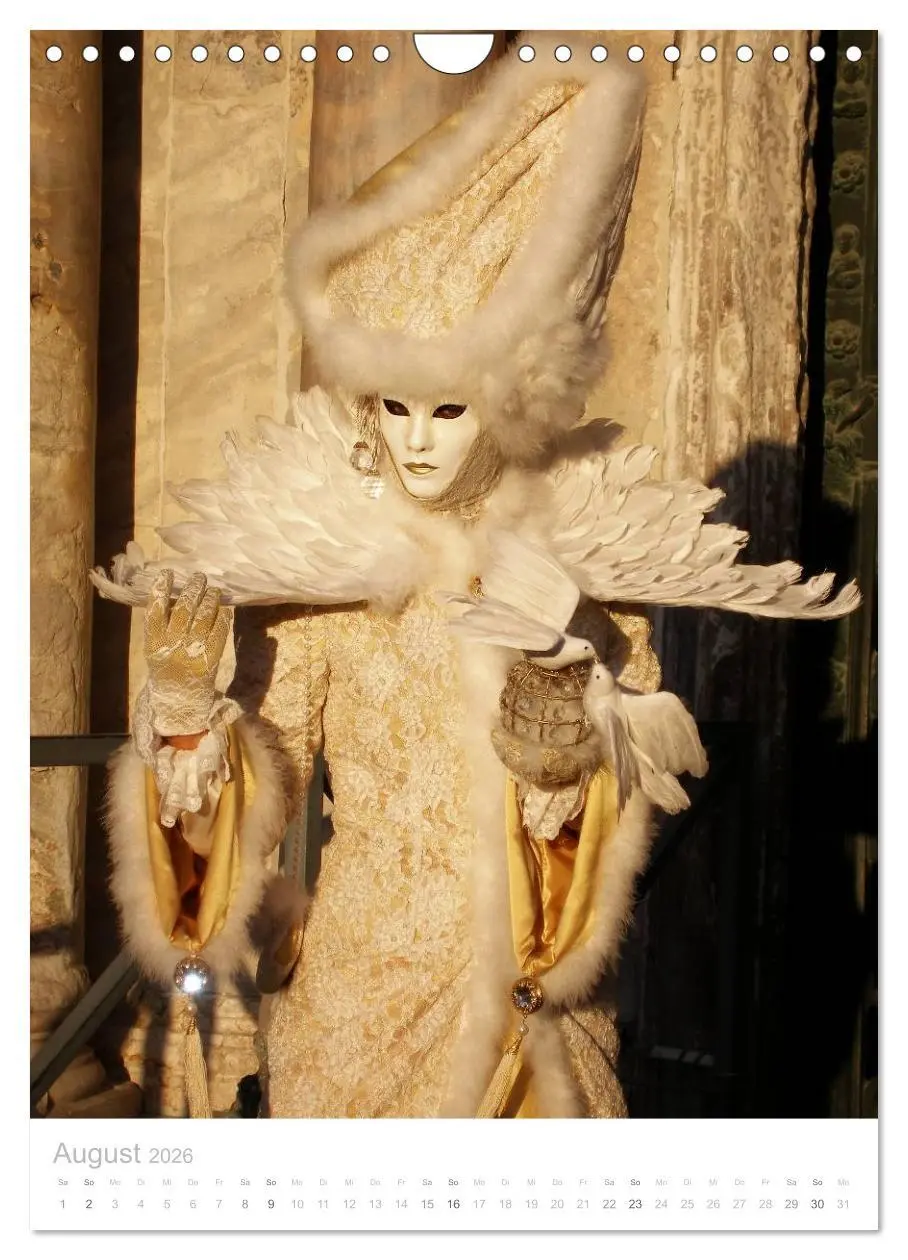 Bild: 9783516466713 | Masken der Sehnsucht - Karneval in Venedig (Wandkalender 2026 DIN...