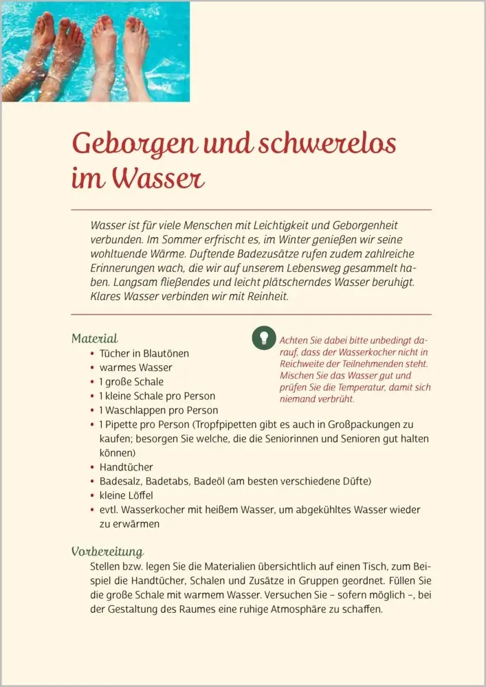 Bild: 9783948106713 | Aktivieren ohne Action | 30 Ideen zum aktiven Entspannen für Senioren