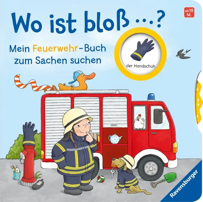 Cover: 9783473416813 | Wo ist bloß...? Mein Feuerwehr-Buch zum Sachen suchen | Orso | Buch