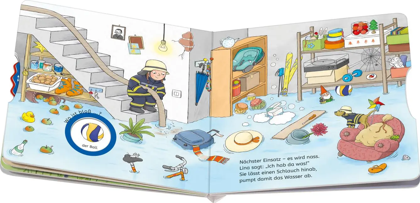 Bild: 9783473416813 | Wo ist bloß...? Mein Feuerwehr-Buch zum Sachen suchen | Orso | Buch