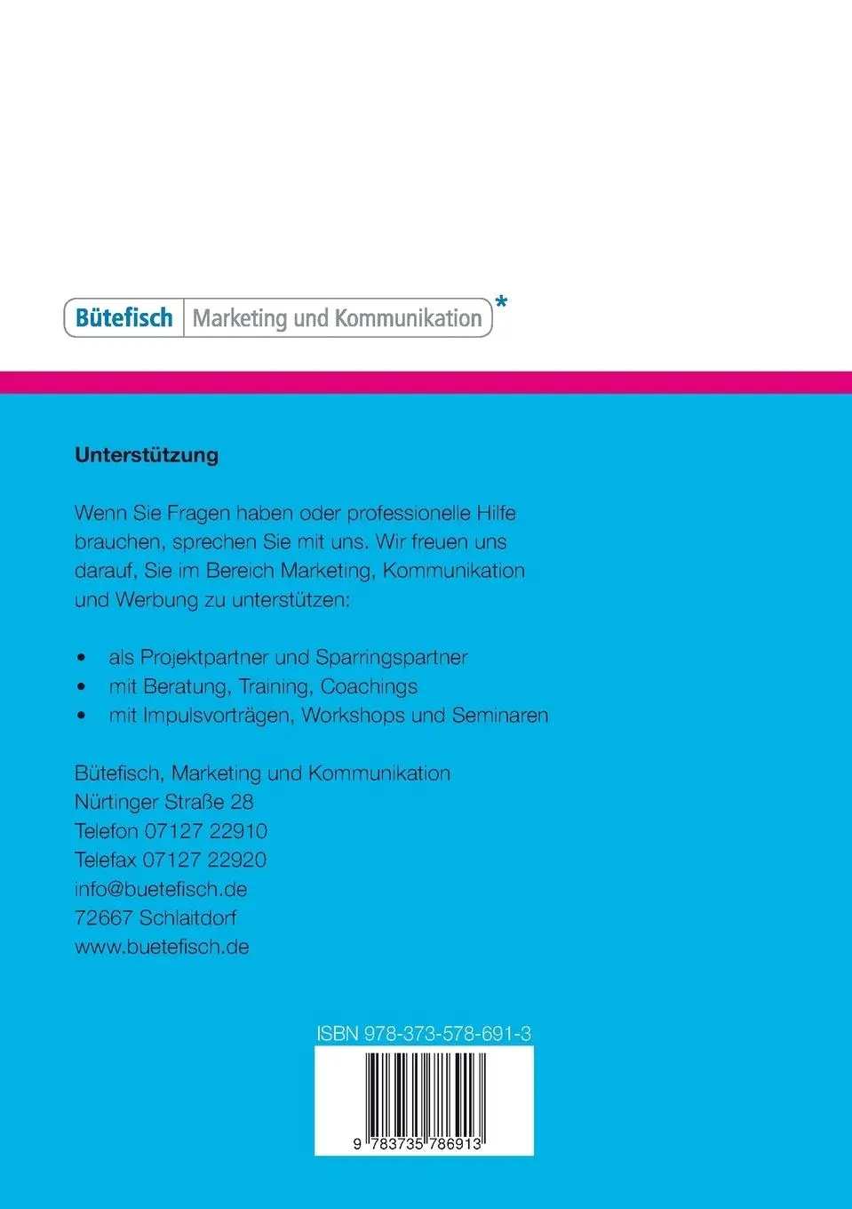 Rückseite: 9783735786913 | Bild und Text - mehr als nur Layout-Zutaten | Siegfried Bütefisch