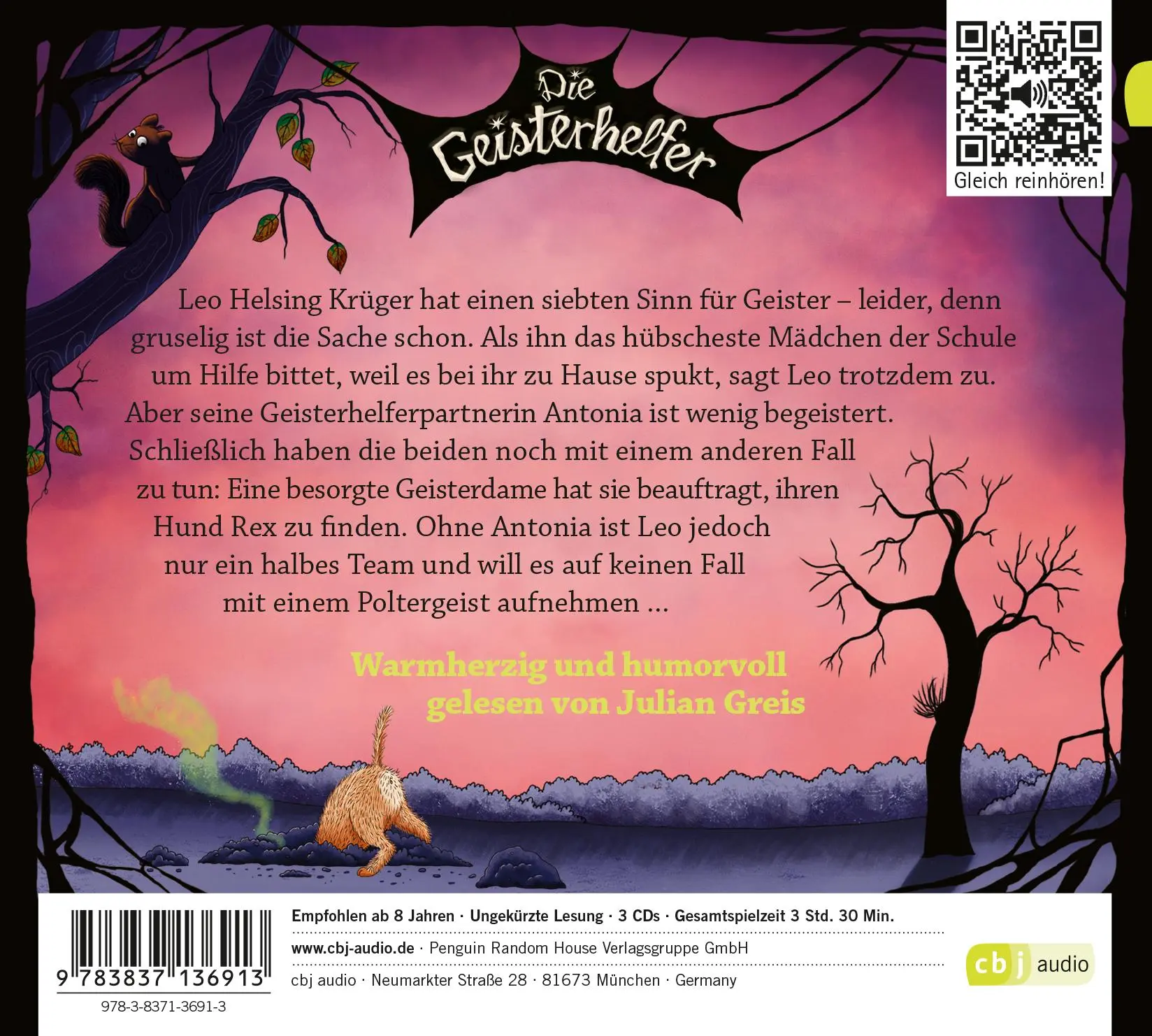 Bild: 9783837136913 | Die Geisterhelfer - Ein Knochen kommt selten allein | Tina Blase | CD