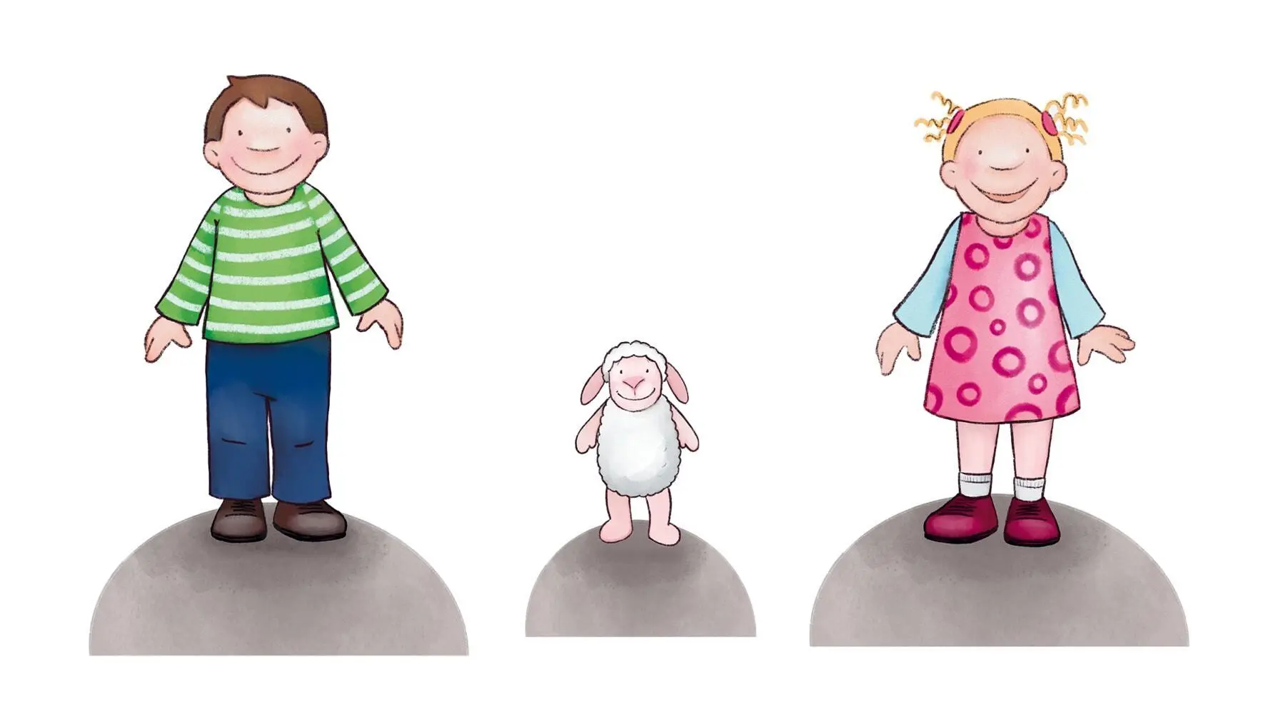 Bild: 4260179517013 | Emma und Paul und Corona. Erzählschienen-Figurenset, m. 1 Beilage