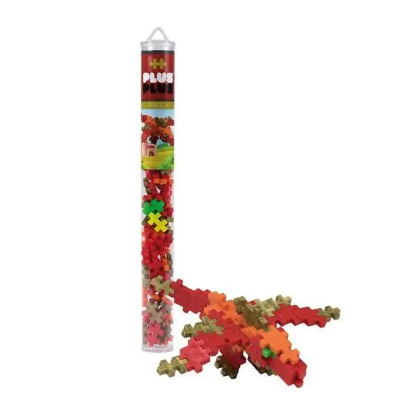 Cover: 5710409107013 | Plus-Plus 100 Tube Kreativ Bausteine Drache | 9604267 | 2024