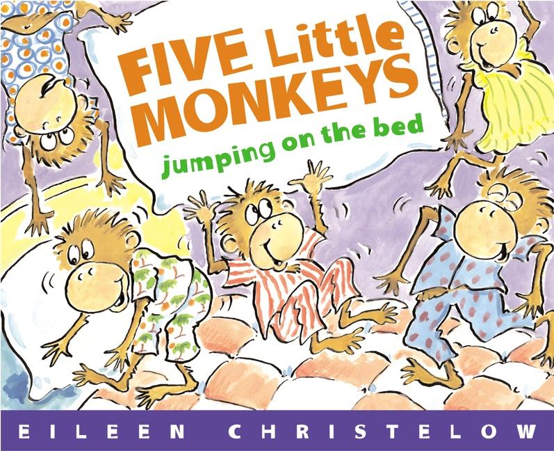 Five Little Monkeys Jumping on the Bed | Eileen Christelow | Taschenbuch | Kartoniert / Broschiert | Englisch | 1989 | Harper Collins Publ. USA | EAN 9780395557013 - Christelow, Eileen