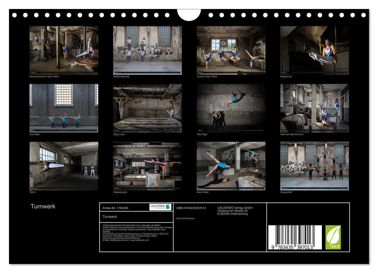 Bild: 9783435397013 | Turnwerk (Wandkalender 2025 DIN A4 quer), CALVENDO Monatskalender