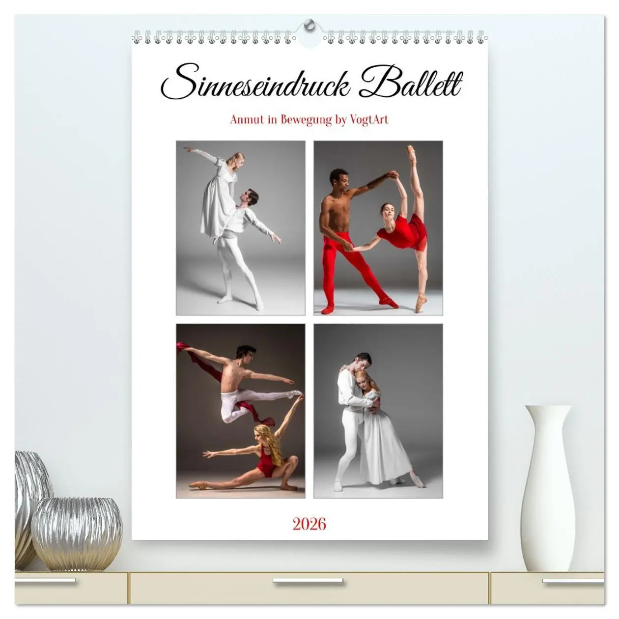 Cover: 9783516337013 | Sinneseindruck Ballett (hochwertiger Premium Wandkalender 2026 DIN...