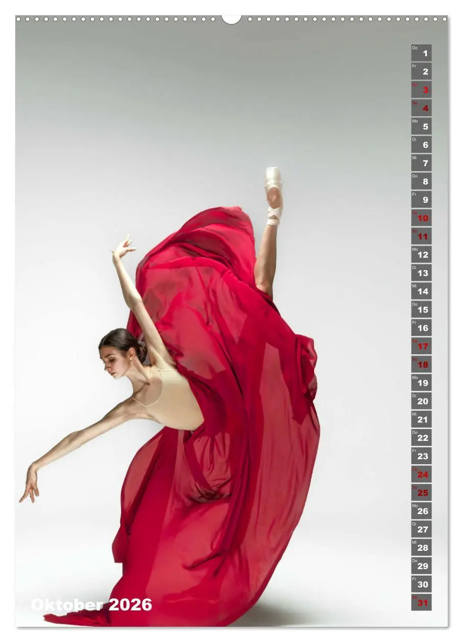Bild: 9783516337013 | Sinneseindruck Ballett (hochwertiger Premium Wandkalender 2026 DIN...