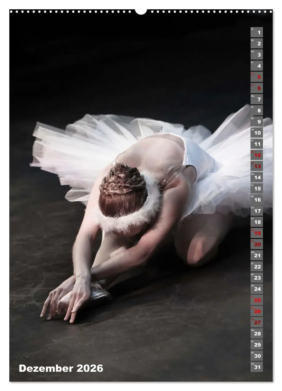 Bild: 9783516337013 | Sinneseindruck Ballett (hochwertiger Premium Wandkalender 2026 DIN...