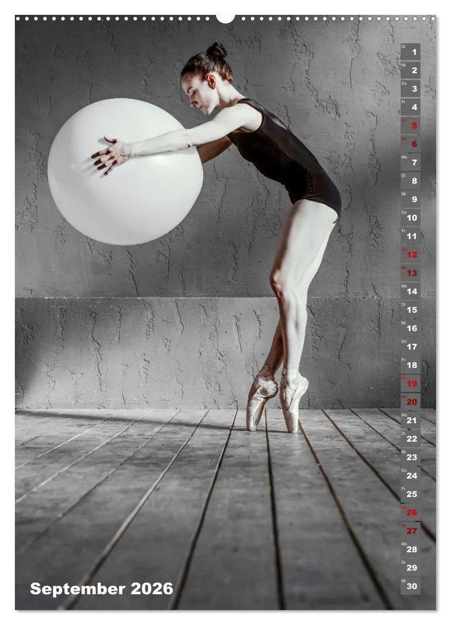Bild: 9783516337013 | Sinneseindruck Ballett (hochwertiger Premium Wandkalender 2026 DIN...