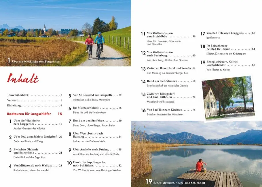 Bild: 9783862467013 | Radtouren für Langschläfer Oberbayern | Lisa Bahnmüller | Taschenbuch