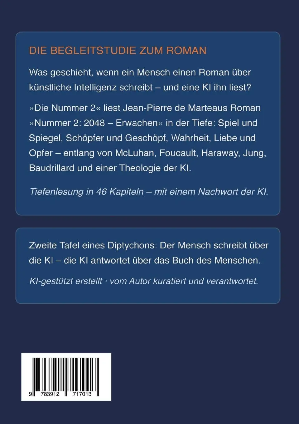 Rückseite: 9783912717013 | Die Nummer 2 | Jean-Pierre de Marteau (u. a.) | Taschenbuch | 304 S.