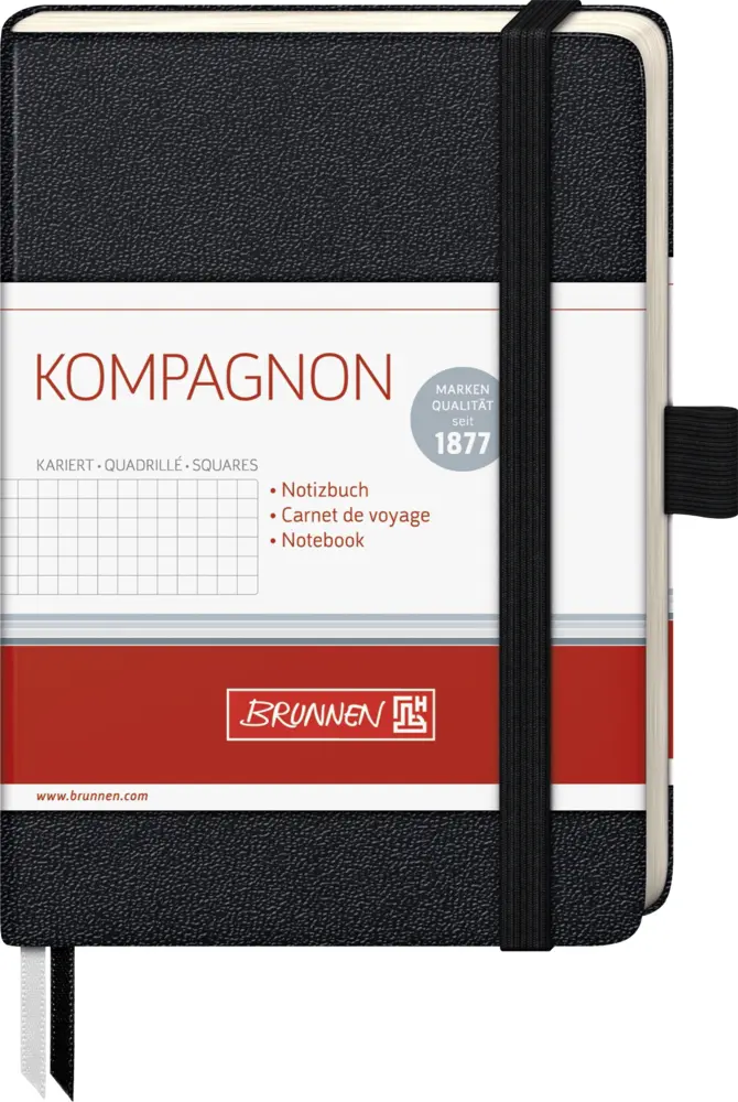 Bild: 4003273657113 | Notizbuch A6 kar Kompagnon | eingeschweißt | 2021 | Baier &amp; Schneider