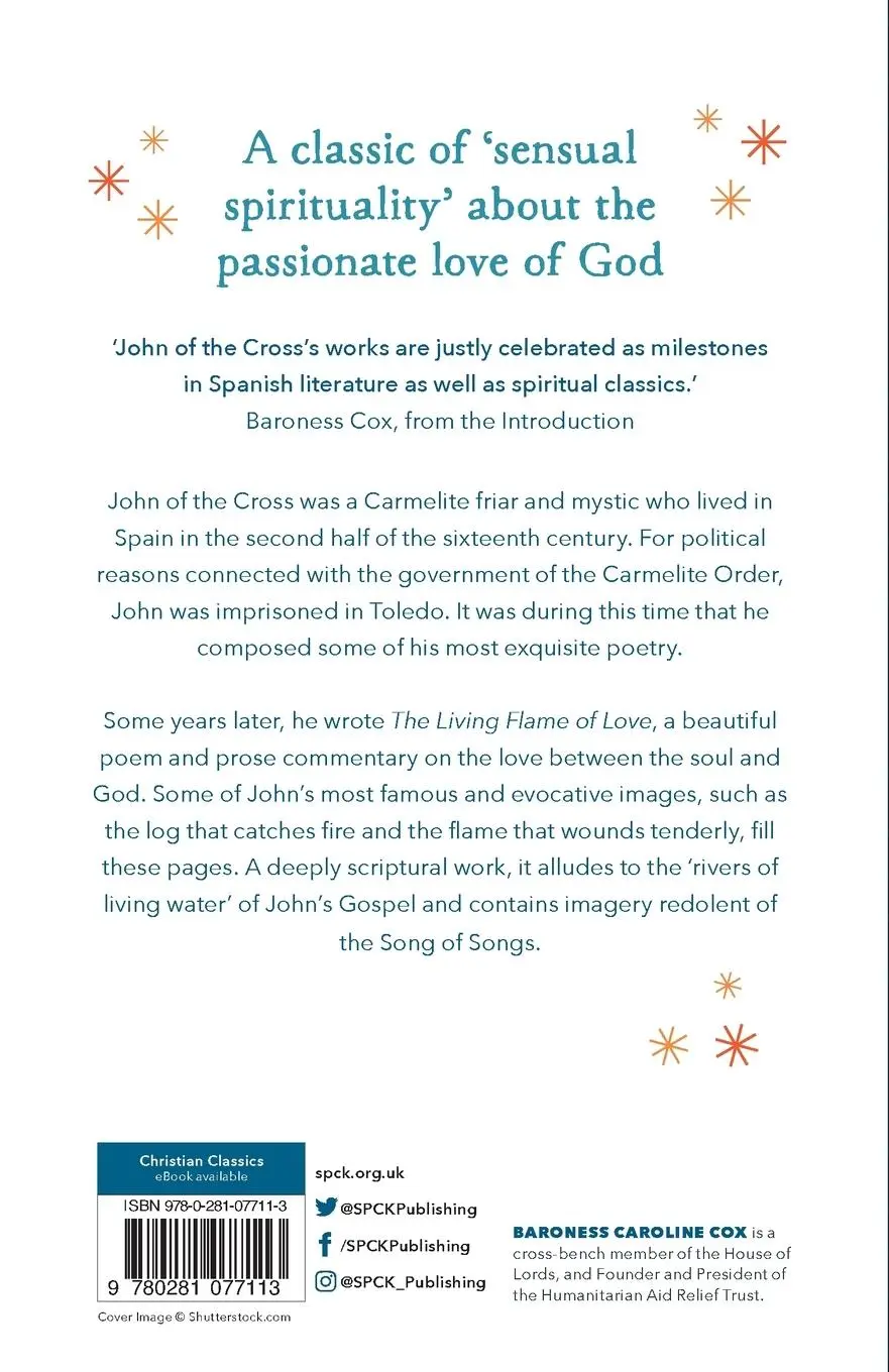 Rückseite: 9780281077113 | The Living Flame of Love | Caroline Cox | Taschenbuch | Englisch
