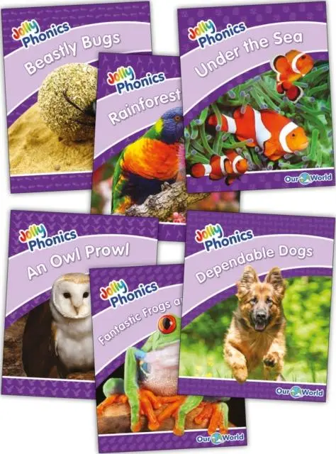 Cover: 9781844147113 | Jolly Phonics Readers Level 5, Our World | Louise Van-Pottelsberghe