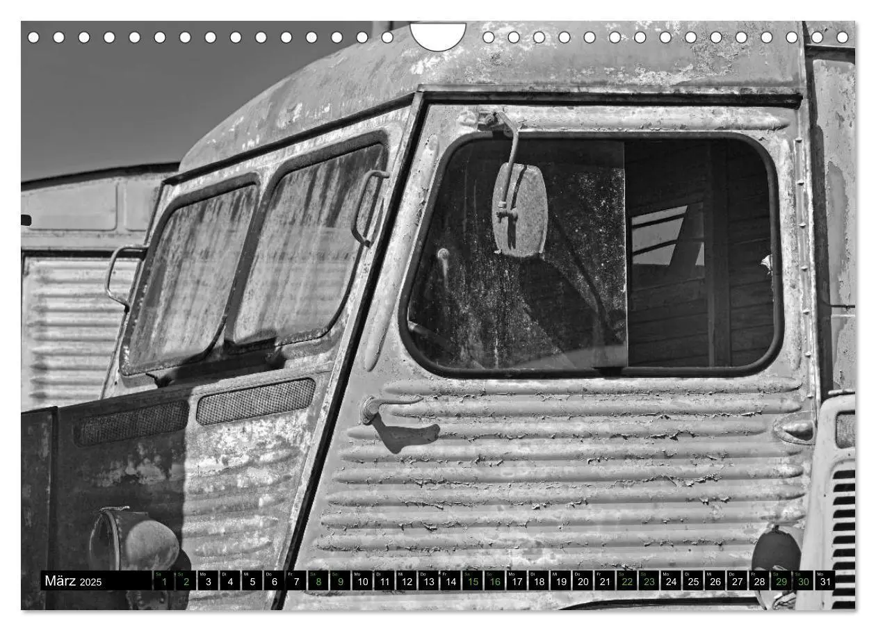 Bild: 9783435217113 | Citroën HY eine Legende in Schwarzweiß (Wandkalender 2025 DIN A4...