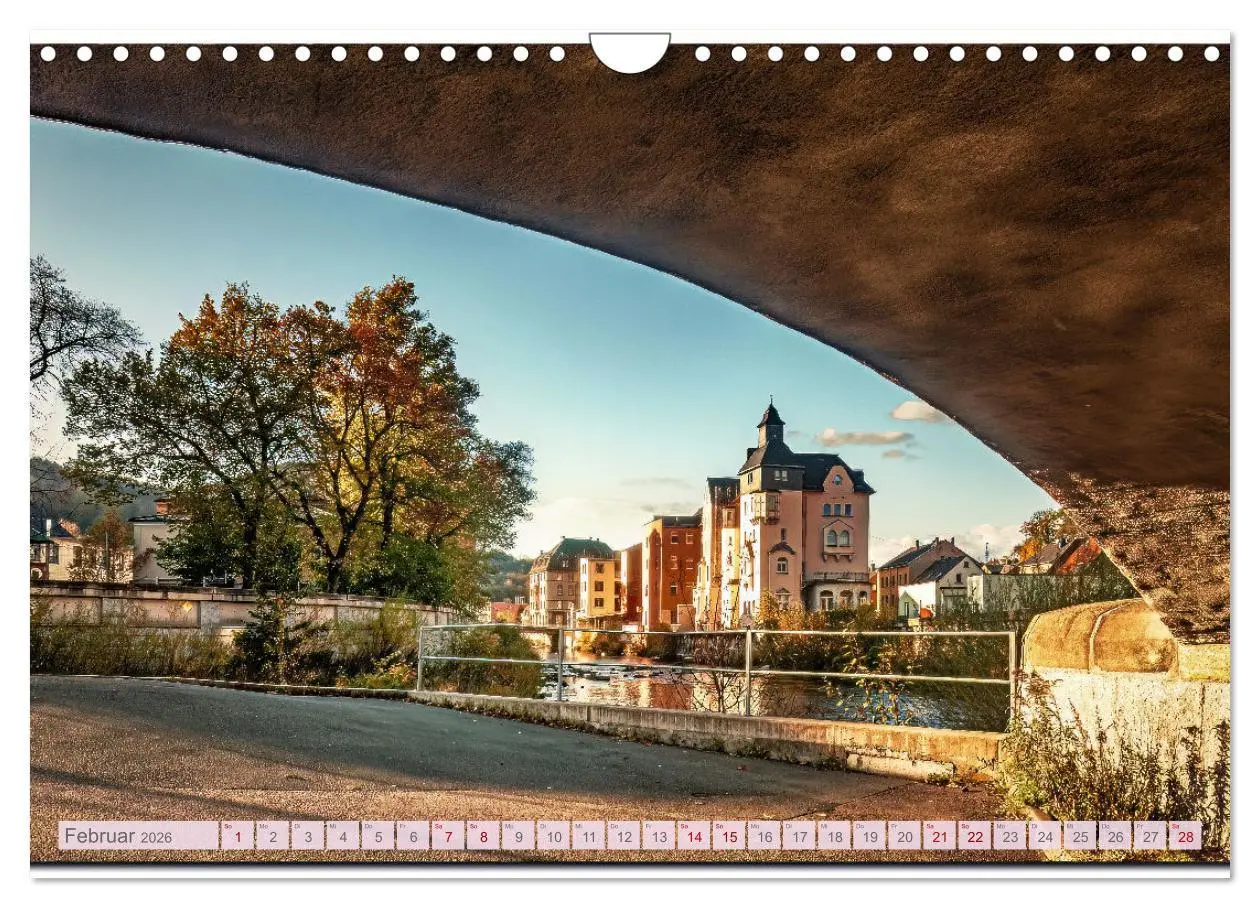 Bild: 9783457307113 | Aue - Bad Schlema Erzgebirge (Wandkalender 2026 DIN A4 quer),...