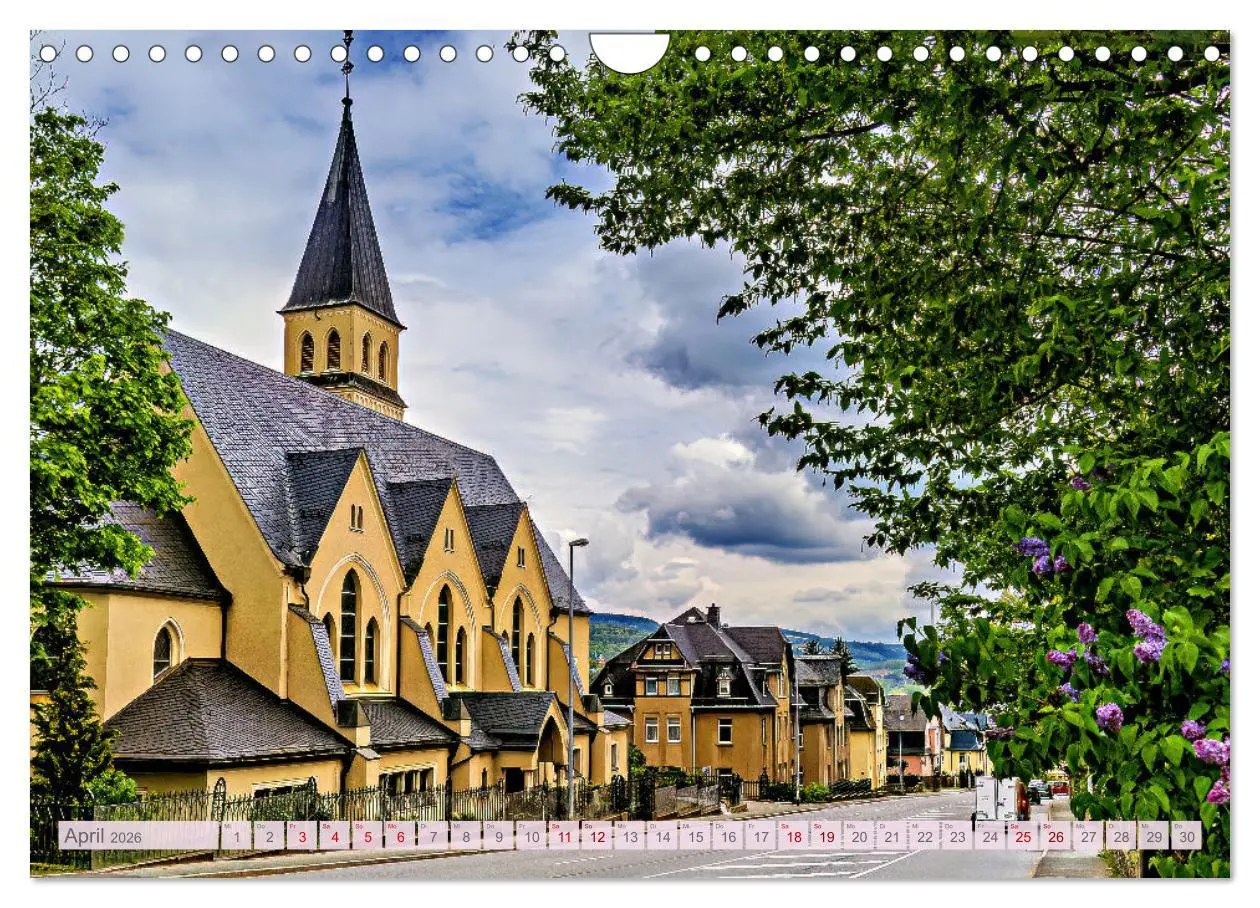 Bild: 9783457307113 | Aue - Bad Schlema Erzgebirge (Wandkalender 2026 DIN A4 quer),...