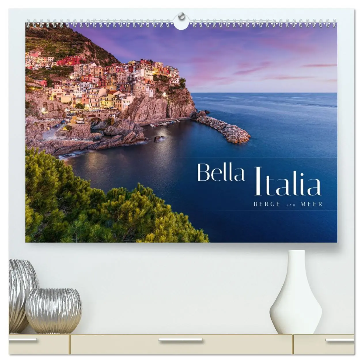 Cover: 9783457477113 | Bella Italia - Berge und Meer (hochwertiger Premium Wandkalender...
