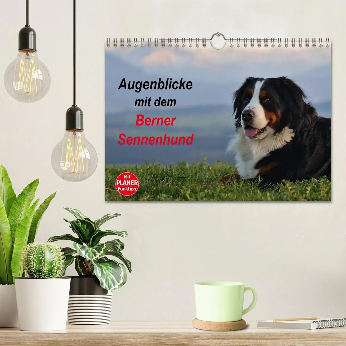 Bild: 9783569967113 | Augenblicke mit dem Berner Sennenhund (Wandkalender 2027 DIN A4...