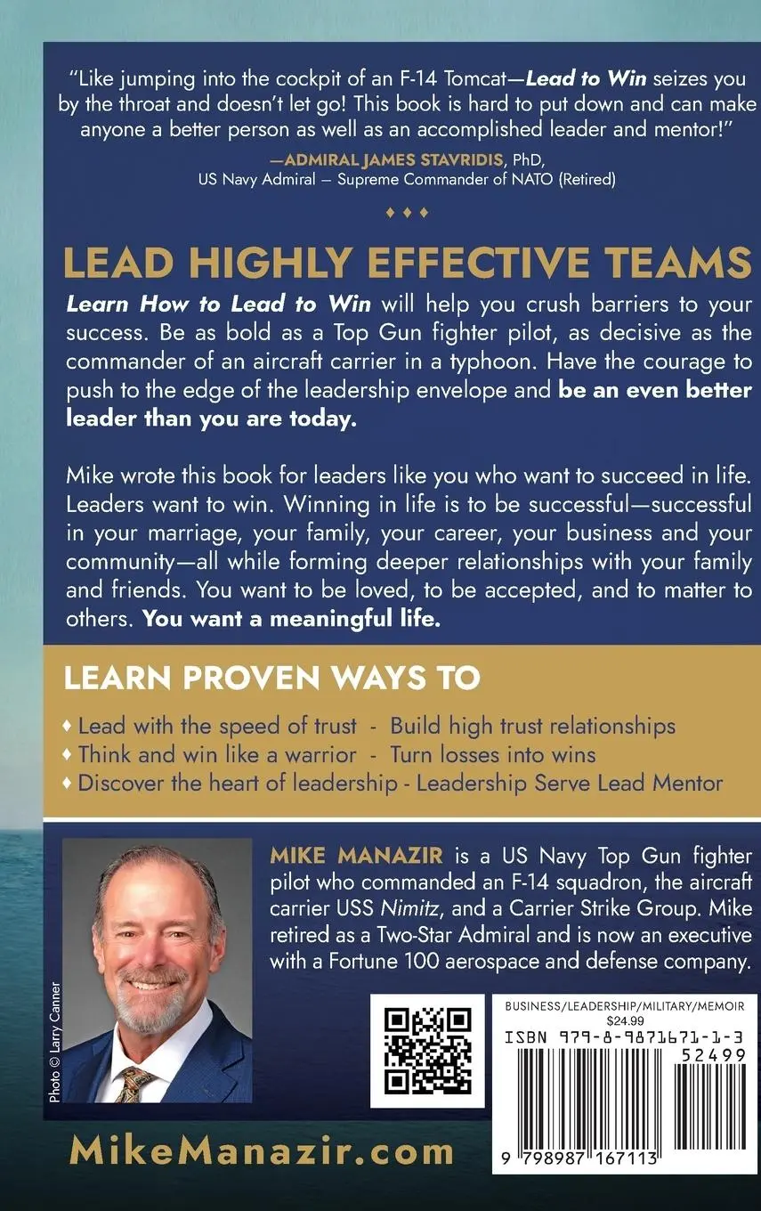 Rückseite: 9798987167113 | Learn How to Lead to Win | 33 Powerful Stories and Leadership Lessons
