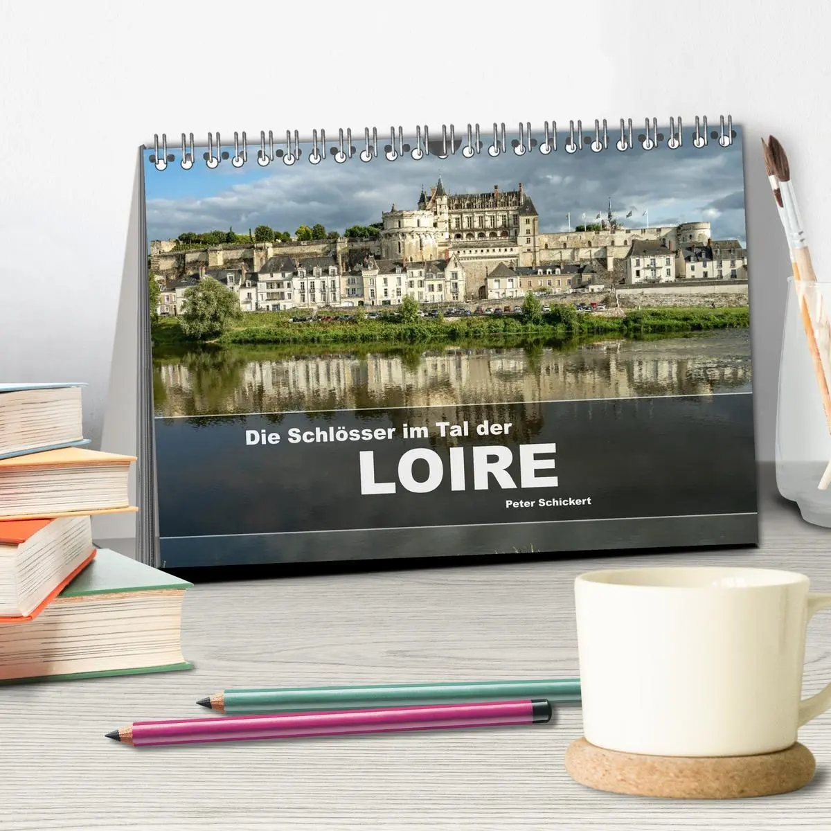 Bild: 9783457467213 | Die Schlösser im Tal der Loire (Tischkalender 2026 DIN A5 quer),...