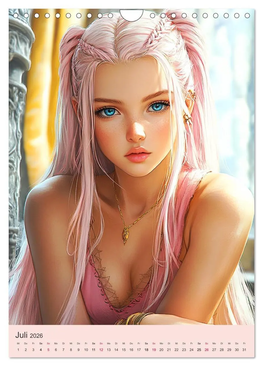 Bild: 9783516247213 | Sexy Fantasy-Girls. Mädchen zwischen Kunst und Sinnlichkeit...