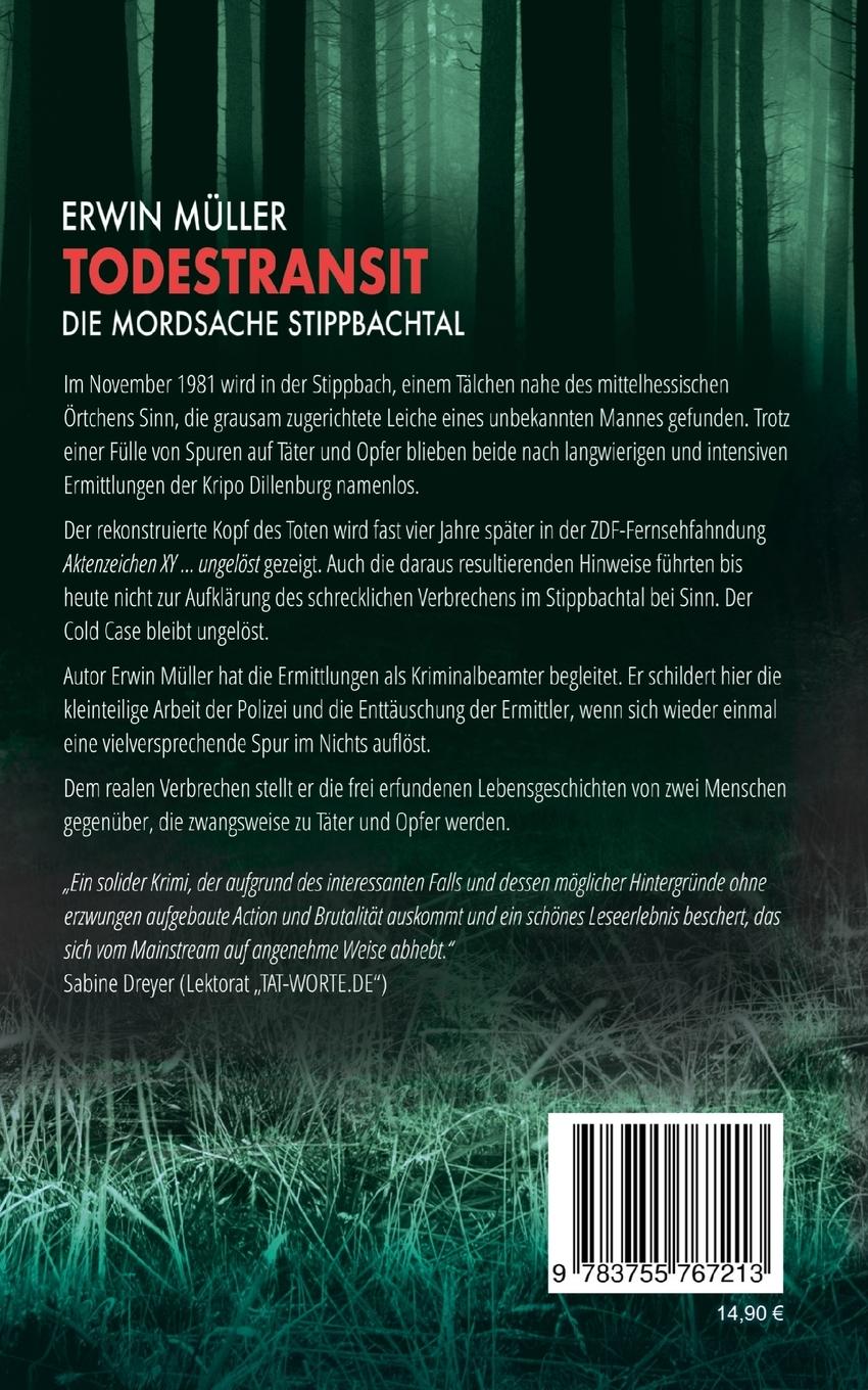 Rückseite: 9783755767213 | Todestransit | Die Mordsache Stippbachtal: Ein Mittelhessenkrimi
