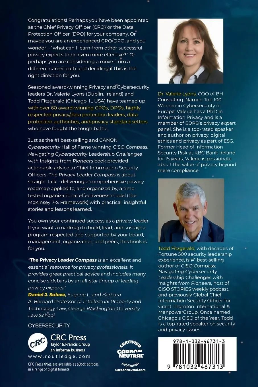 Rückseite: 9781032467313 | The Privacy Leader Compass | Valerie Lyons (u. a.) | Taschenbuch