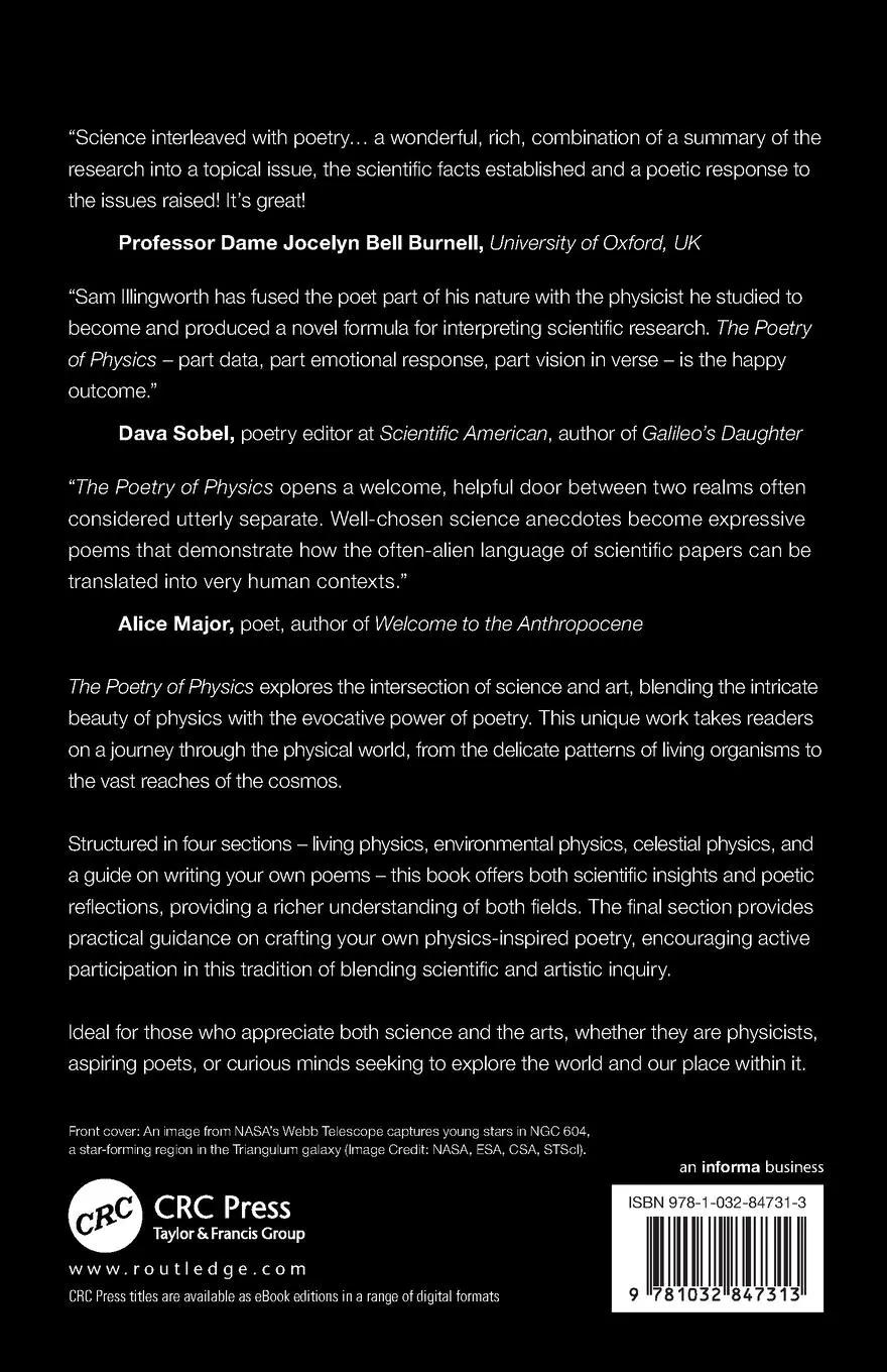 Rückseite: 9781032847313 | The Poetry of Physics | From a Quark to a Quasar | Sam Illingworth