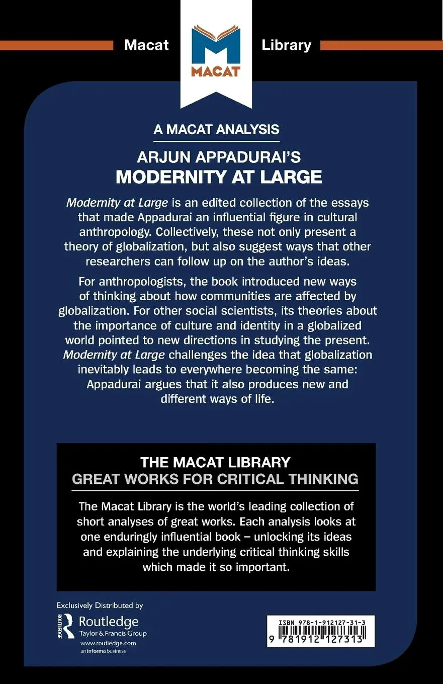 Rückseite: 9781912127313 | An Analysis of Arjun Appadurai's Modernity at Large | Amy Young Evrard