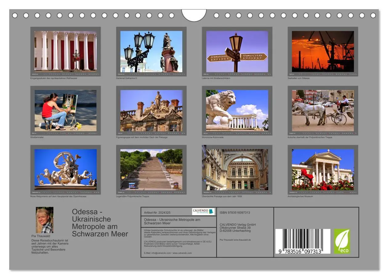 Bild: 9783516097313 | Odessa - Ukrainische Metropole am Schwarzen Meer (Wandkalender 2026...