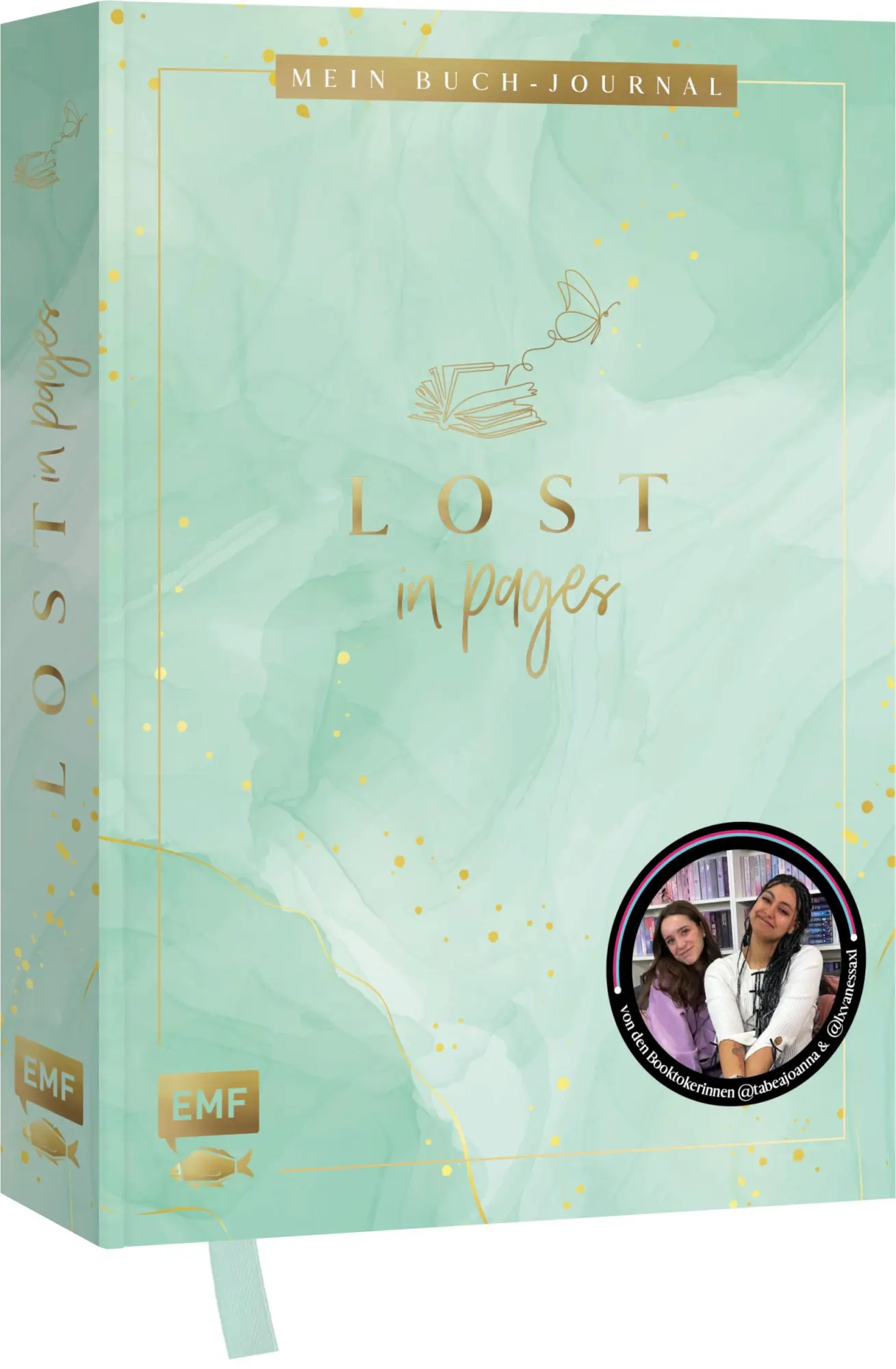 Cover: 9783745927313 | Lost in pages - Mein Buch-Journal - von den Booktokerinnen...