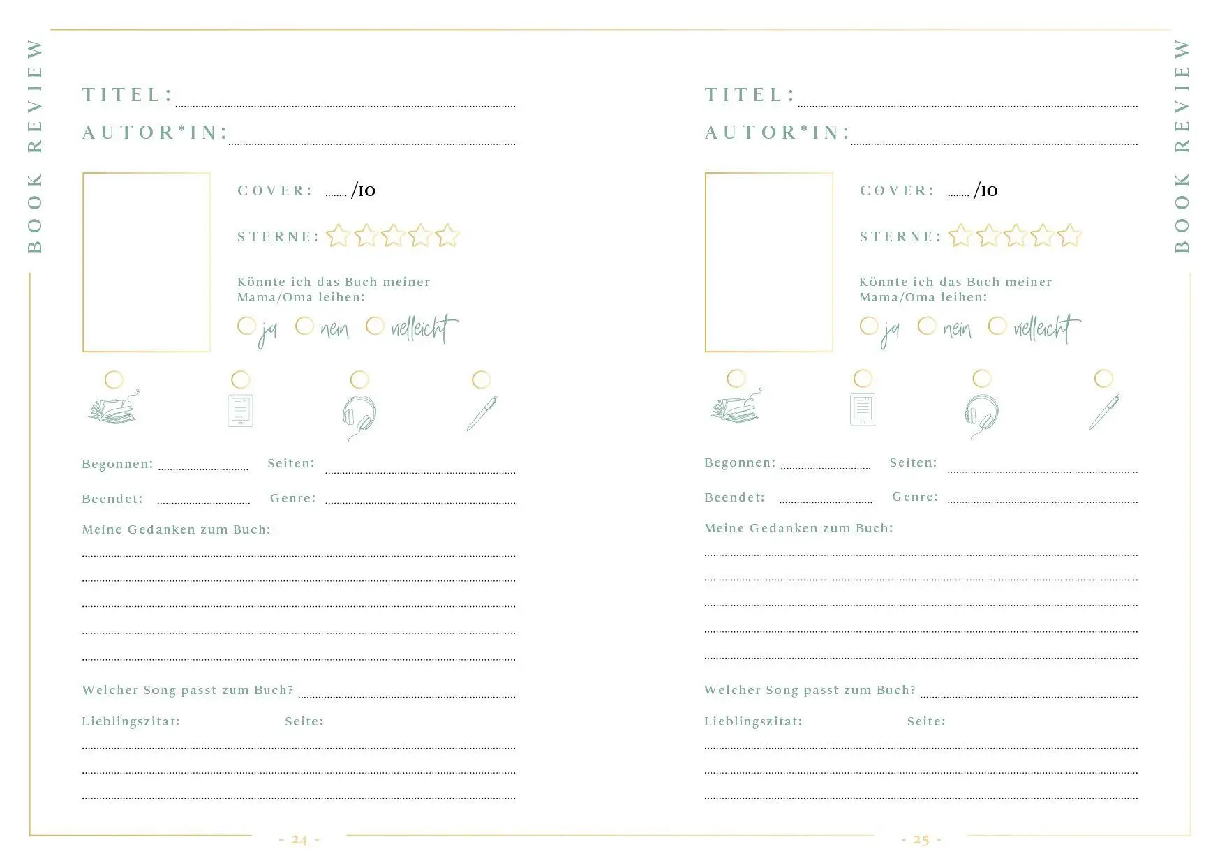 Bild: 9783745927313 | Lost in pages - Mein Buch-Journal - von den Booktokerinnen...