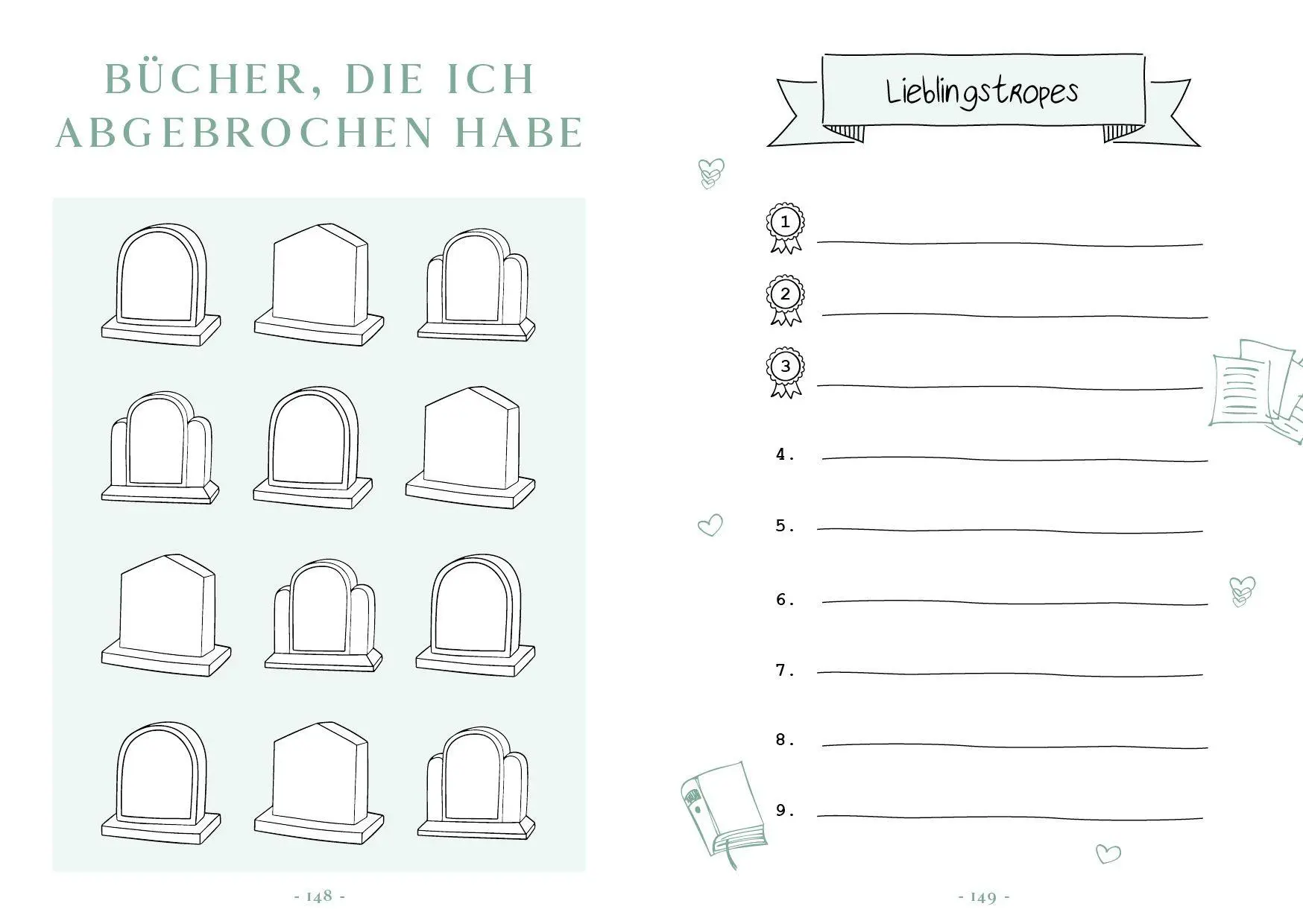 Bild: 9783745927313 | Lost in pages - Mein Buch-Journal - von den Booktokerinnen...