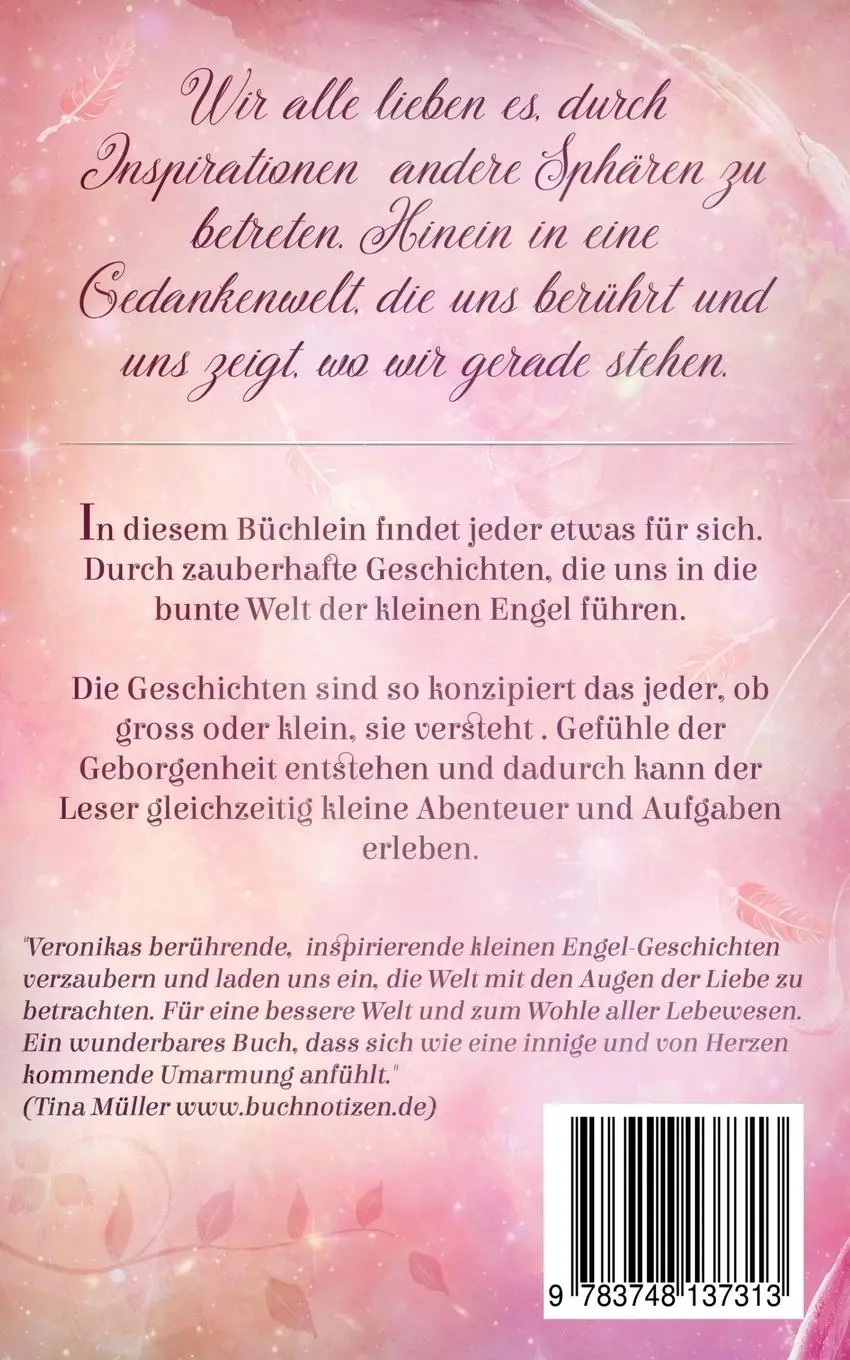 Rückseite: 9783748137313 | Seelenflaum | kleine Engelgeschichten | Veronika Schneider | Buch