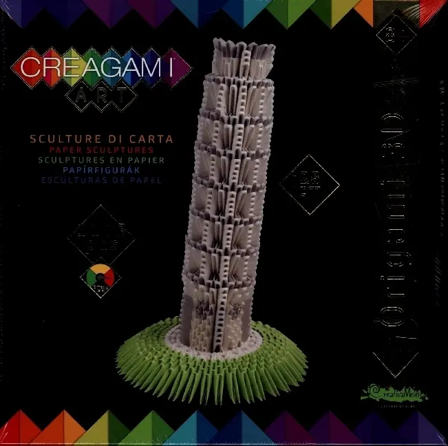 Cover: 8032591787413 | CREAGAMI - Origami 3D Schiefe Turm von Pisa 1173 Teile | 3178741