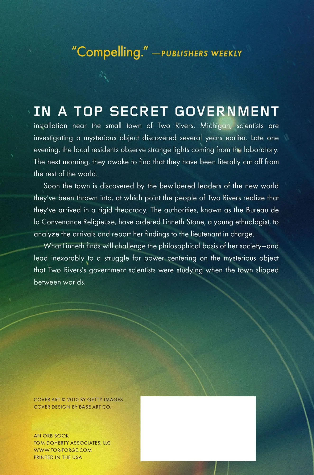 Rückseite: 9780765327413 | Mysterium | Robert Charles Wilson | Taschenbuch | Englisch | 2010