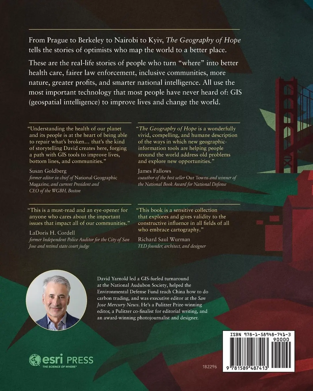 Rückseite: 9781589487413 | The Geography of Hope | David Yarnold | Taschenbuch | Englisch | 2024