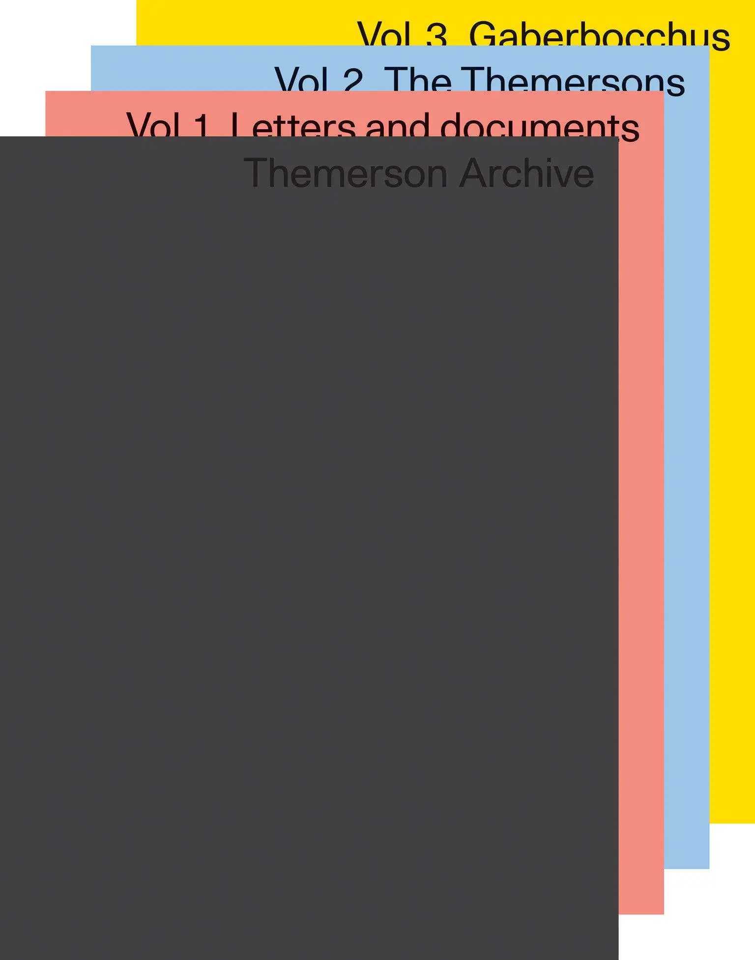 Cover: 9781916247413 | The Themerson Archive Catalogue, 3-vol. set | Jasia Reichardt (u. a.)