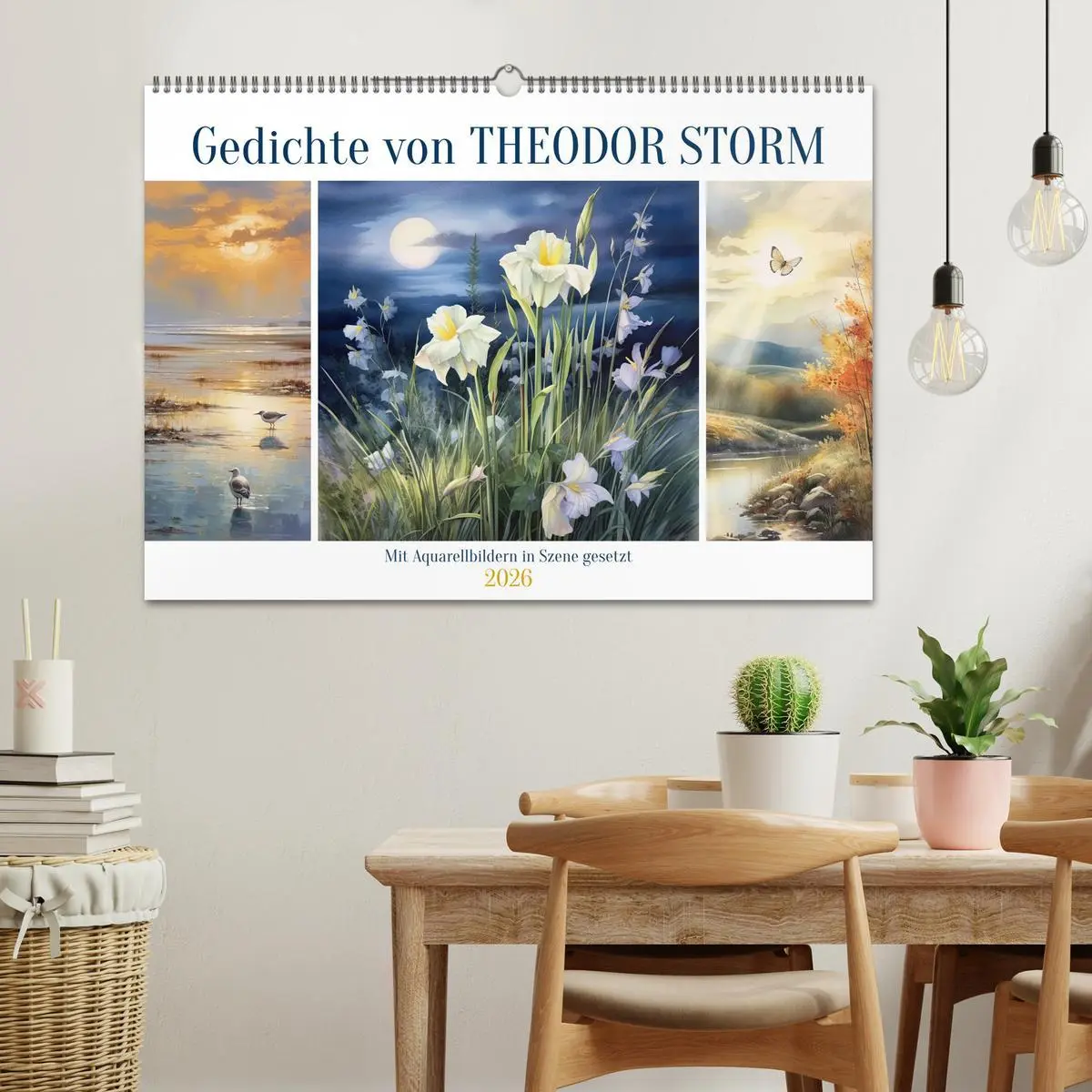 Bild: 9783457517413 | Gedichte von Theodor Storm (Wandkalender 2026 DIN A2 quer),...