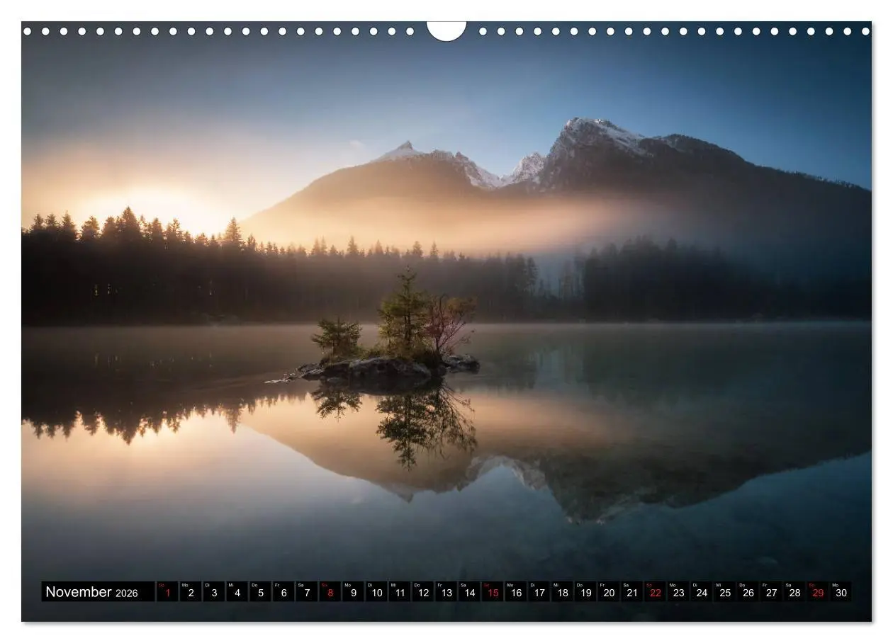 Bild: 9783457757413 | Bayerische Landschaften (Wandkalender 2026 DIN A3 quer), CALVENDO...