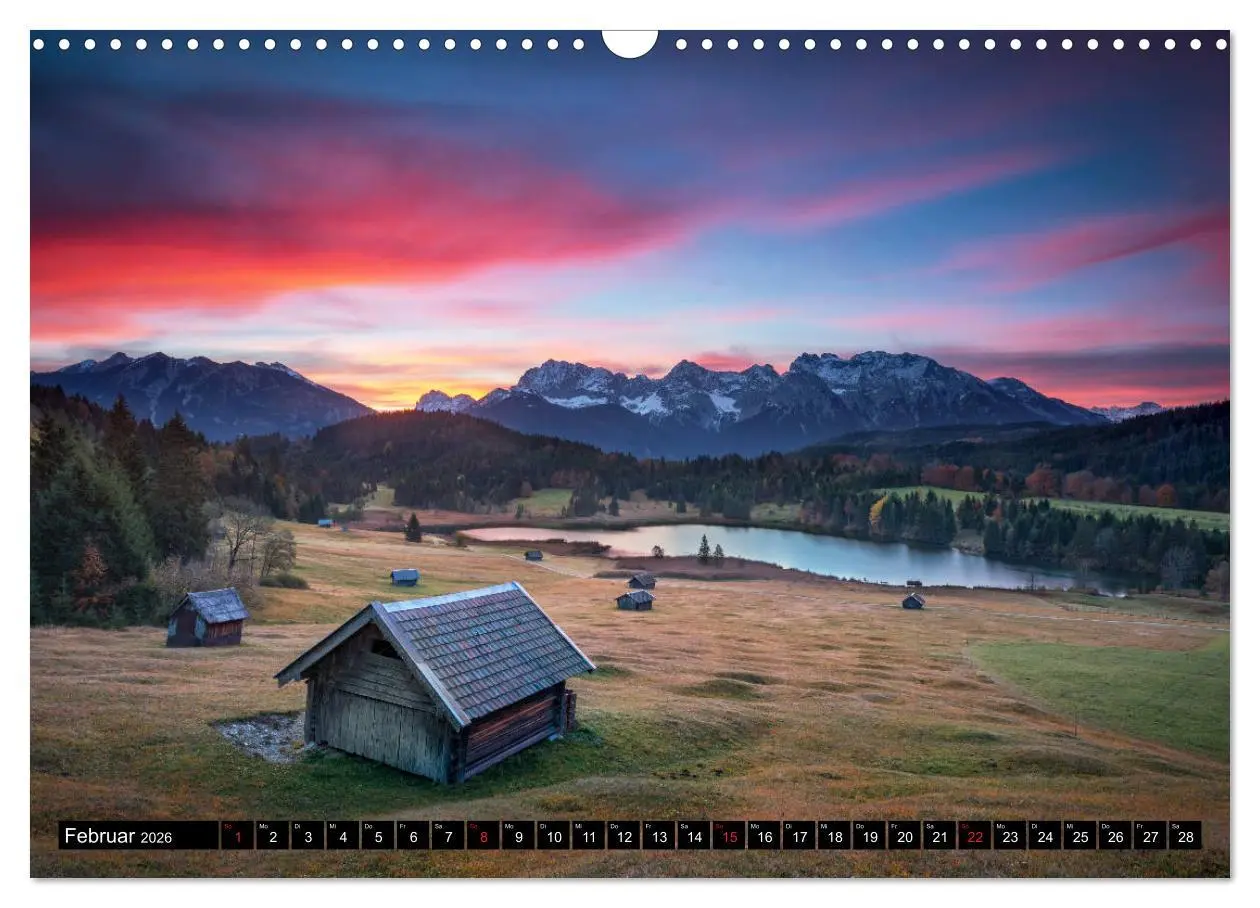 Bild: 9783457757413 | Bayerische Landschaften (Wandkalender 2026 DIN A3 quer), CALVENDO...