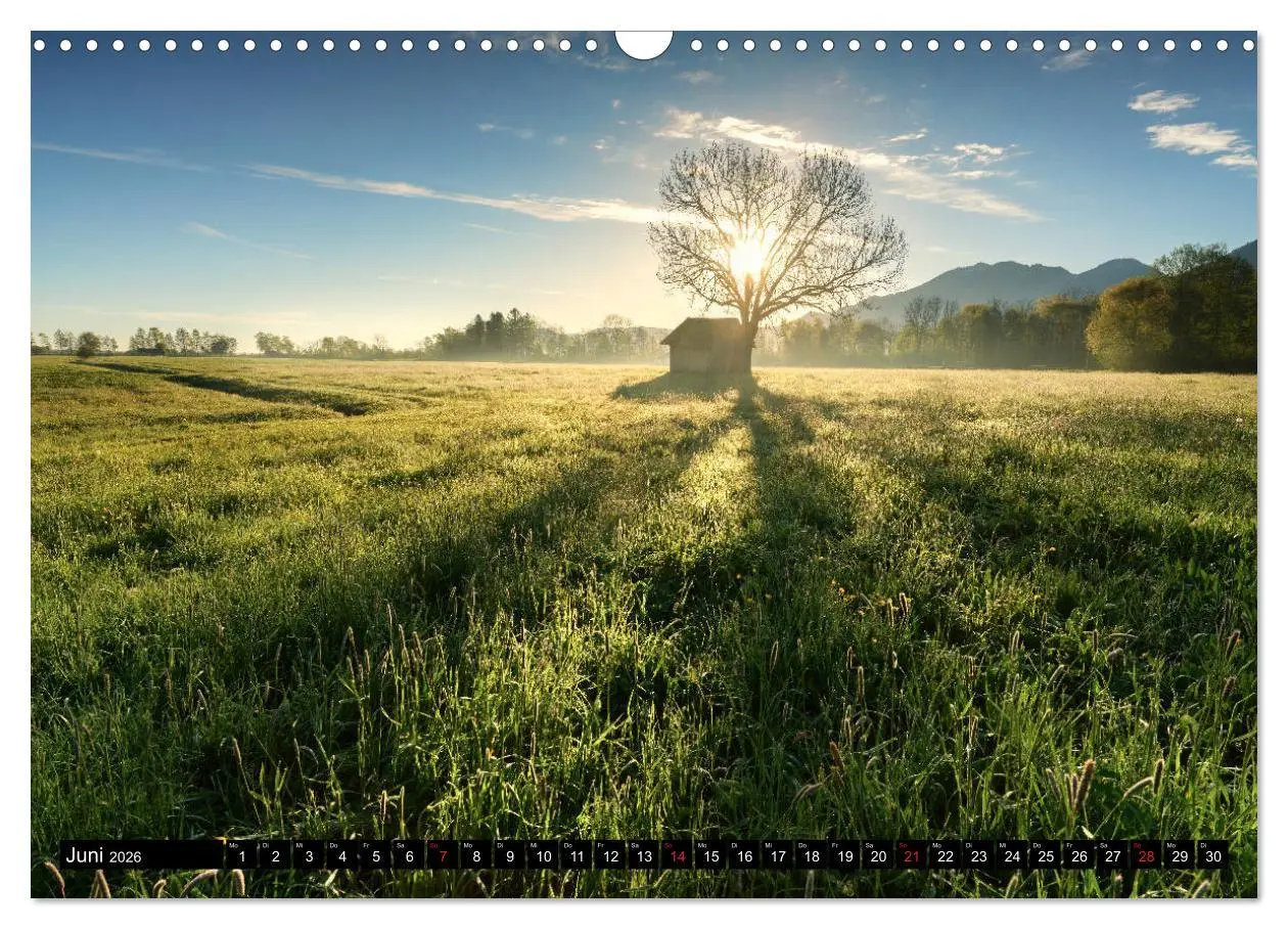 Bild: 9783457757413 | Bayerische Landschaften (Wandkalender 2026 DIN A3 quer), CALVENDO...