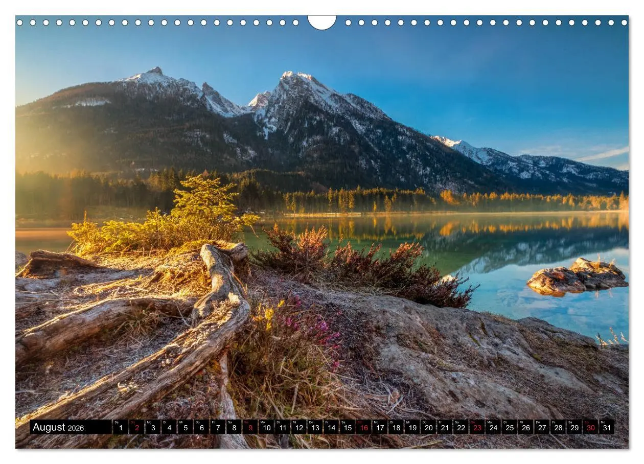 Bild: 9783457757413 | Bayerische Landschaften (Wandkalender 2026 DIN A3 quer), CALVENDO...