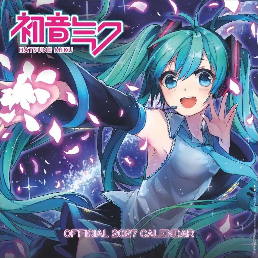 Cover: 9783840197413 | Hatsune Miku Broschurkalender 2027 | Kalender | 28 S. | Englisch