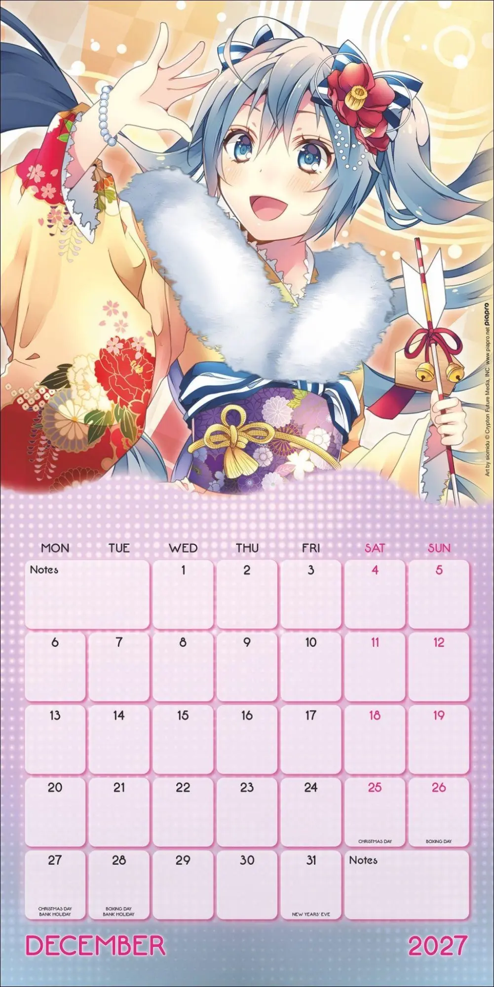 Bild: 9783840197413 | Hatsune Miku Broschurkalender 2027 | Kalender | 28 S. | Englisch